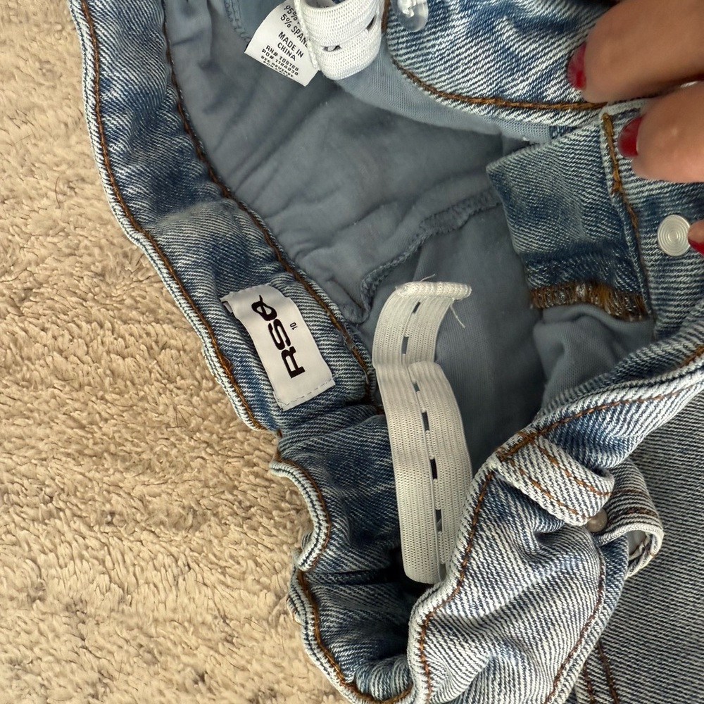 RSQ Light Blue Denim Skirt - Picture 3 of 4